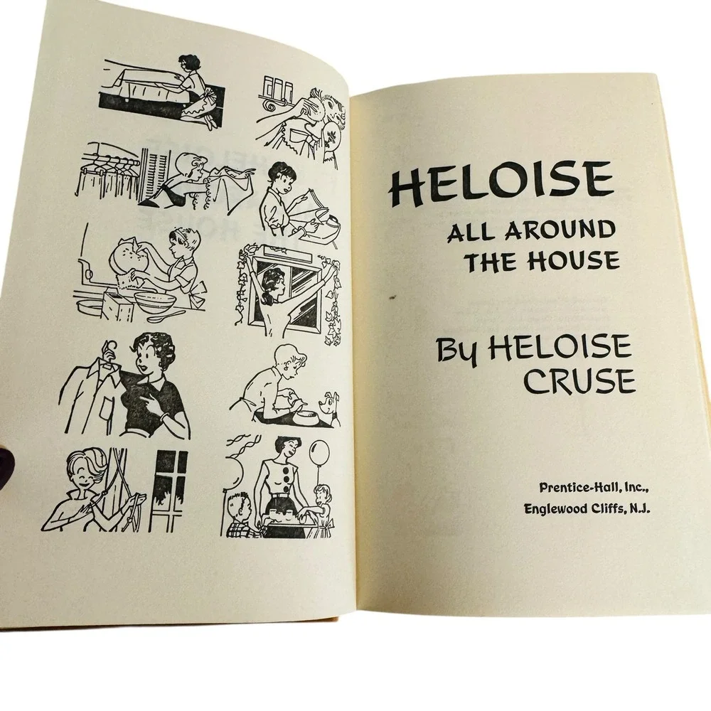 Heloise All Around the House Heloise's‎ Kitchen Hints Vintage Books Set 1960's